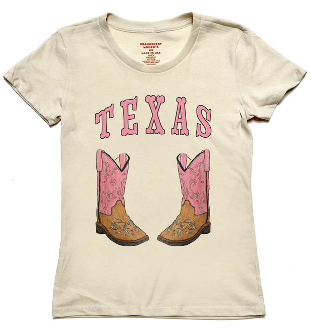 Pink TX Boots Women&