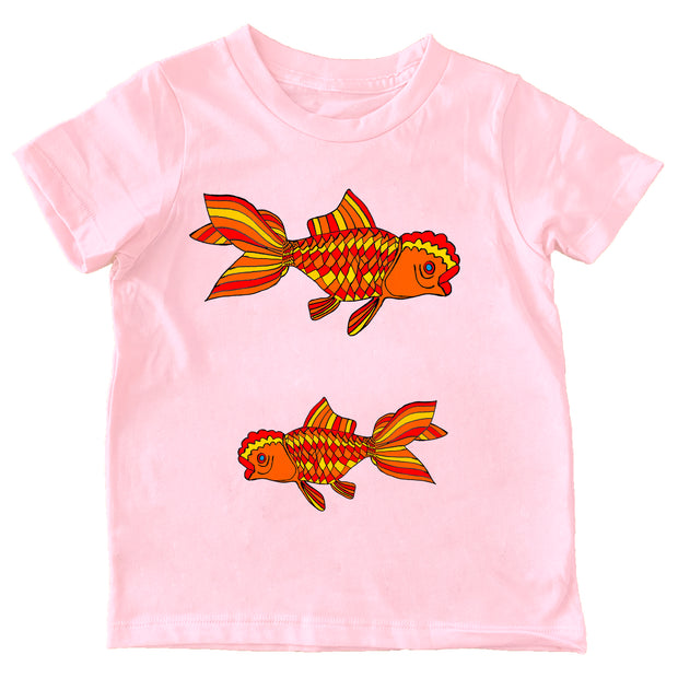 Goldfish - pink tee