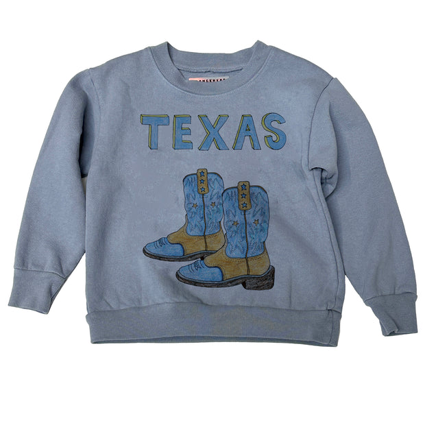 Texas Boots - Heavy Fleece sweatshirt