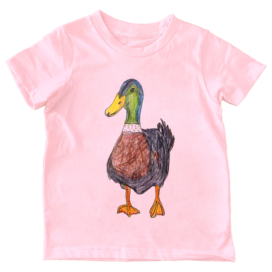 Duck - pink tee