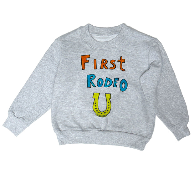 1st Rodeo - Heavy Fleece sweatshirt grey