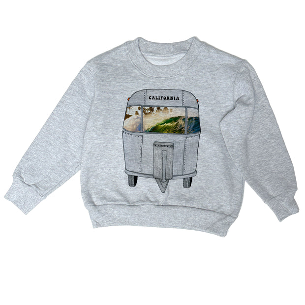 CA View - Heavy Fleece sweatshirt grey