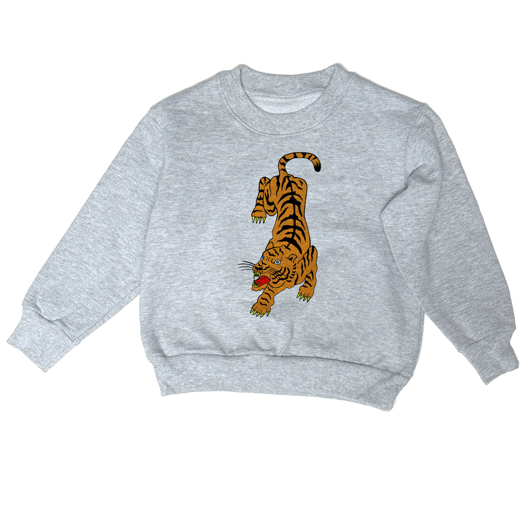 Tiger - Heavy Fleece sweatshirt grey
