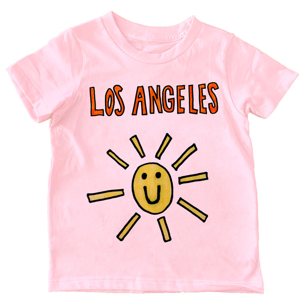LA Sunshine - pink tee