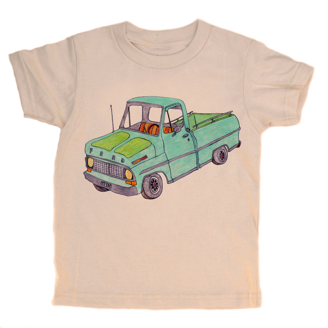 Pickup Truck - Natural organic - Size 4T