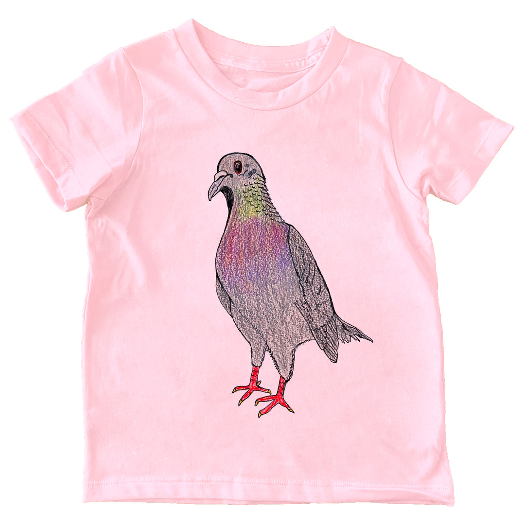 Pigeon - pink tee