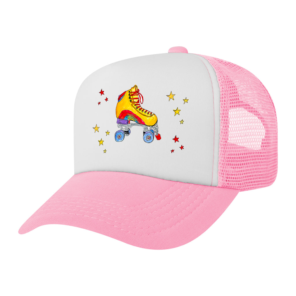 Roller Skate - Kids Trucker Hat – orangeheat display picture 1