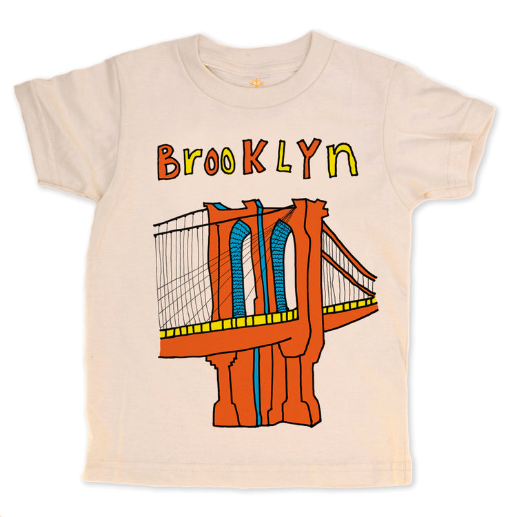 2025ss Brook DotTrout Tシャツ　TEE creek Brooklyn Bridge – orangeheat