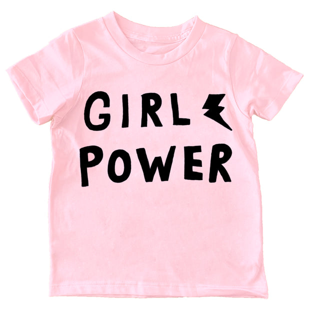 Girl Power - pink tee